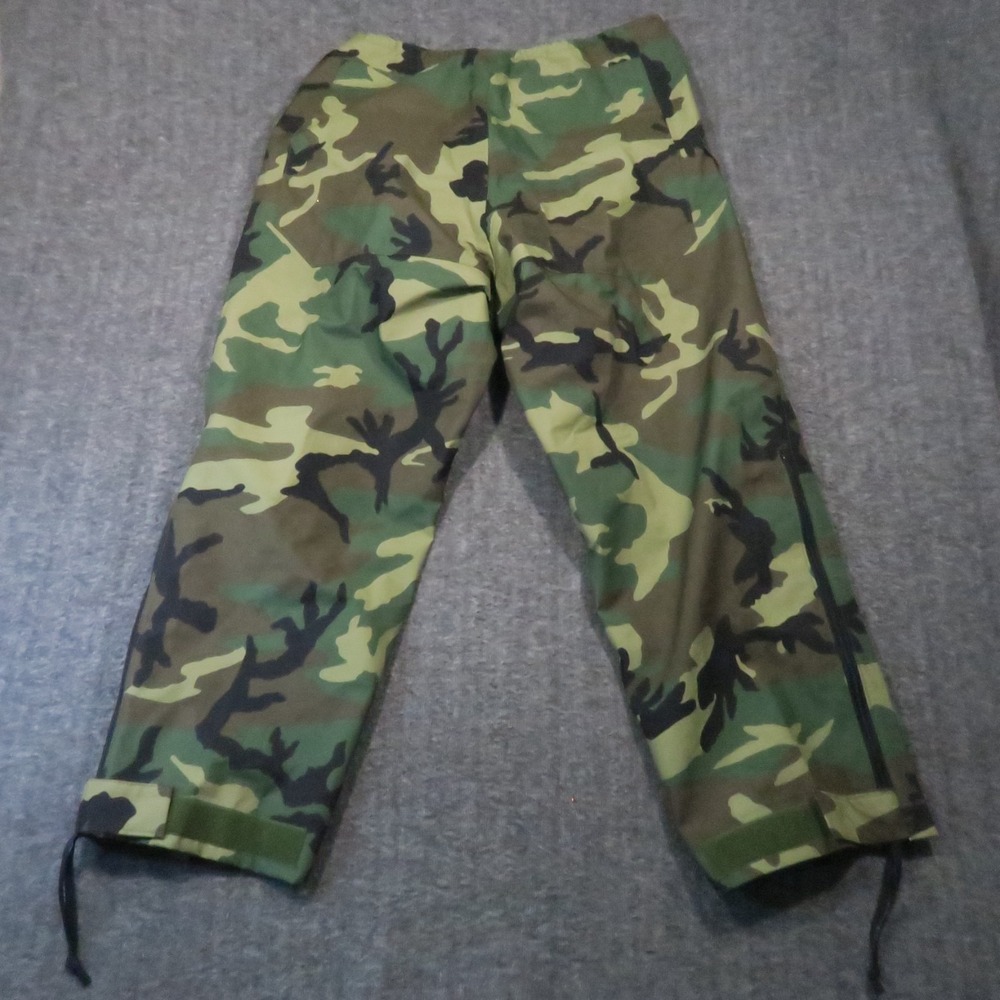 US Military Woodland Camo Trousers L Cold Weather Survival Tactical Vintage 2001 - Picture 3 of 9